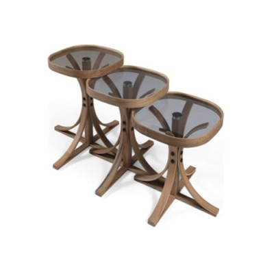 Wohnzimmer Set 3tlg Komplett 3x Couchtische Luxus Kaffeetisch Einrichtung