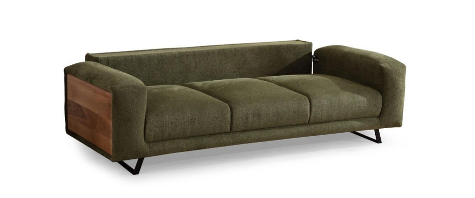 Textil Möbel Wohnzimmer Modern Sofa 4-Sitzer Polstersessel Einsitzer Viersitzer 2tlg