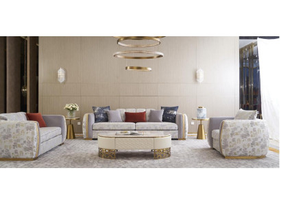 Wohnzimmerset Sofagarnitur 3+2+1 Sitzer Set Sofa Polster Couch Modern Relax Neu
