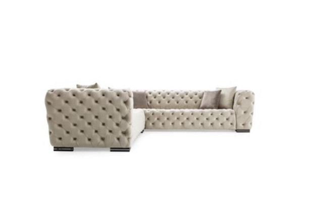 Chesterfield Polstersofa Sofa Ecksofa Garnitur Polster Luxus Ecke Sofas Neu