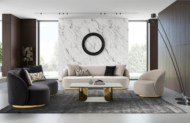 Sessel Modernes Einsitzer Design Sessel Einrichtung Wohnzimmer Sofa 1 Sitzer