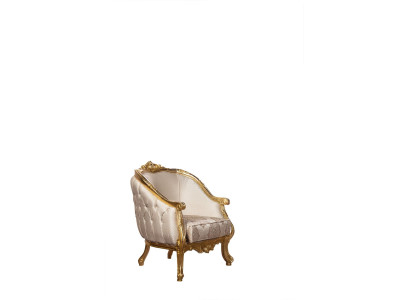 Chesterfield Rund Sessel Couch Polster Möbel Einrichtung Sofa Einsitzer