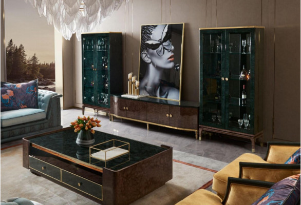 Glas Kommode Vitrine Kommoden Vitrinen Kommodenschrank Dekorative Designer