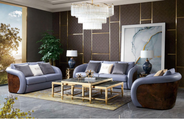 Sofagarnitur 321 Sitzer Wohnlandschaft Sofa Couch Polster Garnitur Sofas Leder