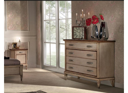 Kommode Schubladen Holz Sideboard Schrank Schränke Massiv Kommoden Wohnzimm