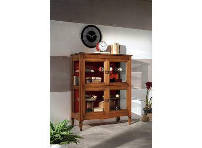 Wohnzimmer Anrichte Glas Schrank Vitrine Esszimmer Anrichte Holz Schränke Möbel