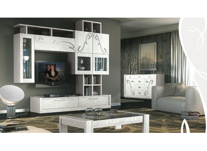 Wohnwand tv Wand Anbauwand Wohnzimmer Möbel rtv Wohnwände Schrank Regal