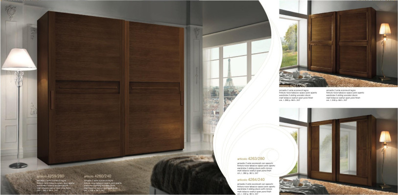 Kleiderschrank Schränke Kleider Schrank Luxus Schwebetüren Design Holz Modern