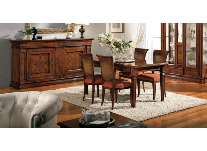 Essgruppe Wohnzimmer Set Tisch 4x Stühle Sitzgruppe Esszimmergarnitur Tische Neu