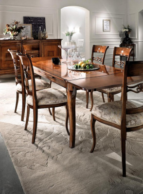 Moderner Tisch Esszimmer Schiebetisch Design Naturholz Esstisch Echtholz Möbel