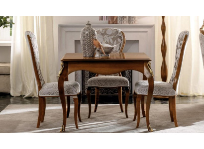 Komplett Set Esstisch 4x Stühle Esszimmer Set Ess Gruppe Holz Tisch Tische 5tlg