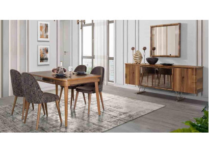 Komplett Sets Esszimmer Set Esstisch 6x Stuhl Garnitur Tisch Gruppe 7tlg. Sets