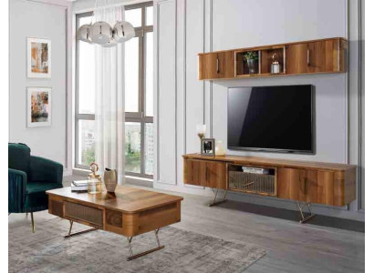Wohnzimmer Möbel Wohnzimmer Wandregal tv Schrank Wandschränke Regal Holz Möbel
