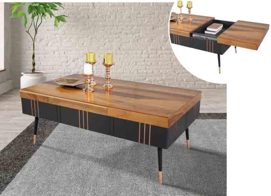 Kaffeetisch Couchtisch Tisch Wohnzimmer Tische Beistelltisch Holz Sofa 120x68cm