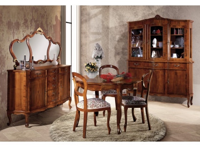 Rund Esstisch Esszimmer Tisch Ausziehbarer Luxus Tische Holz Italienische Möbel