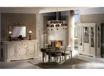 Esszimmer Gruppe Komplett Set Garnitur 7tlg Tisch Tische Luxus Holz Möbel Neu