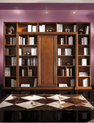 Bücher Schrank Italienische Möbel Regal Holz Schränke Regale Vitrine Anrichte