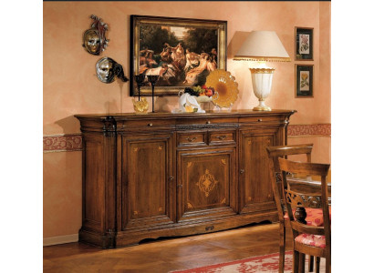 Anrichte Design Kommode Side Low Board Schrank Wohn Zimmer Regal Holz Schränke