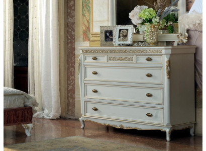 Hohe Kommode Sideboard Kommoden 5 Schubladen Hochschrank Schrank Holz Möbel Neu