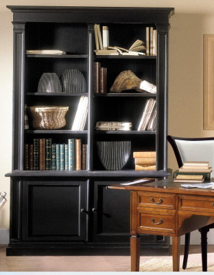 Regal Trennwand Regale Sideboard Vitrine Holz Luxus Italienische Möbel Massiv