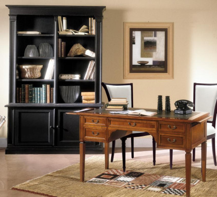 Regal Trennwand Regale Sideboard Vitrine Holz Luxus Italienische Möbel Massiv