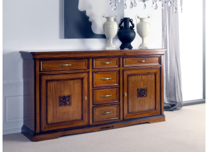 Kommode Schubladen Holz Kommode Wohnzimmer Sideboard Schrank Schränke Massiv Neu