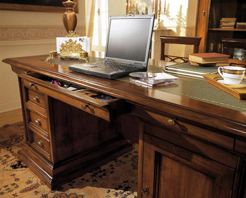Schreibtischdesign Schreibtisch Computertisch Laptoptisch mit Schubladen Neu