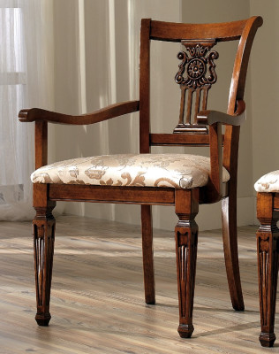 Design Polster Massivholz Stuhl Stühle Sitz Lehn Büro Office Esszimmer Luxus Neu