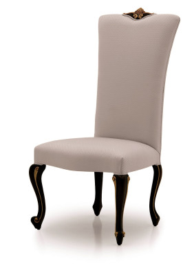 Esszimmerstuhl Stuhl Esszimmer Stühle Relax Stühl Samt Holz Beige Sitz Design
