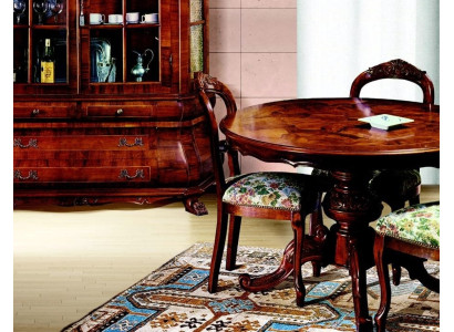 Rund Esstisch Esszimmer Tisch Ausziehbarer Tische Luxus Holz Italienische Möbel