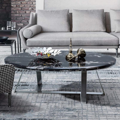 Couch Tisch Rund Tische Runde Sofa Neu Metall Glas Beistell Designer