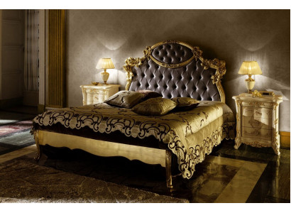 Bett Schlafzimmer Set Design Möbel Klassisch Luxus Betten Neu 2x Nachttisch 3tlg.