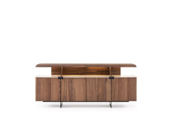 2tlg Luxus Holz Kommode Schrank Sideboard Anrichte Design Möbel