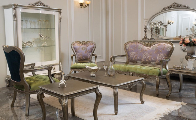 Couchtisch Beistelltisch Wohnzimmer Holz Tische Beistell Luxus Stil Tisch