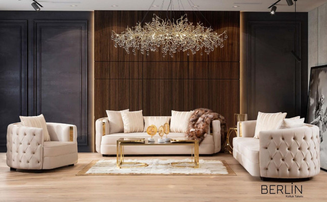 Wohnzimmer Luxus Sessel Moderne Einsitzer Design Chesterfield 1er Italien Möbel