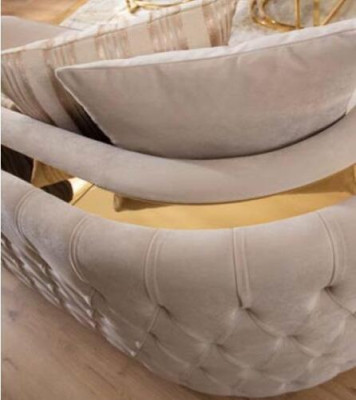 Wohnzimmer Luxus Sessel Moderne Einsitzer Design Chesterfield 1er Italien Möbel
