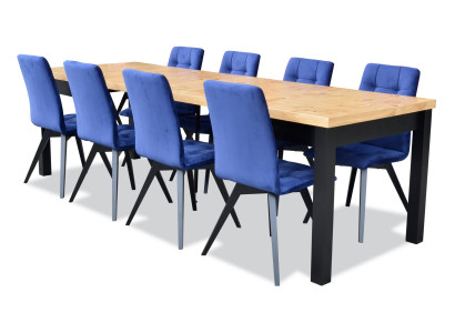 Esszimmer 6 Stühle 7tlg Set Lehnstuhl Garnitur Rechteckig Esstisch Stuhl Gruppe