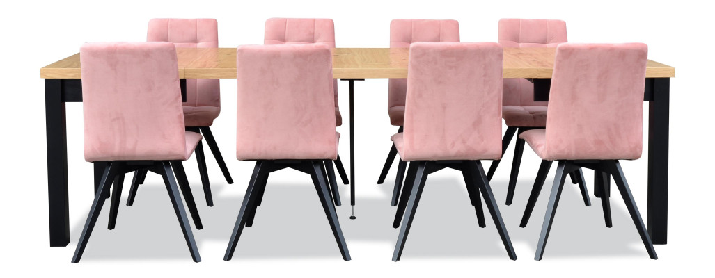 Modern Esszimmer Möbel Esstisch + 6 Stühle Komplett Garnitur 7tlg. Set Gruppe