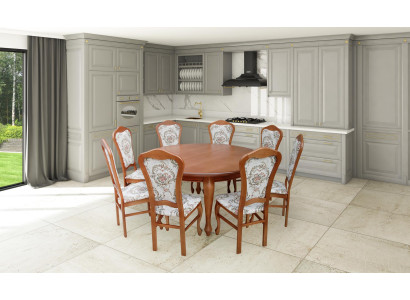 Esszimmer Holz Tische Essgruppe Set Stuhl Gruppe Neu Tisch 8x Design Stühle 9tlg