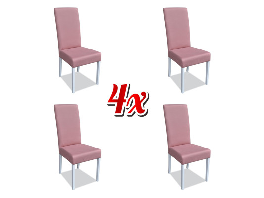 Modern Stuhl Holz Wohnzimmer Möbel Set 4x Stuhl Elegant Luxus Neu