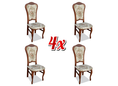 Stuhl Polster Design Lounge Küche Sitz Lehn Garnitur Sessel Neu 4x Stühle Neu