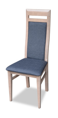 Stühle Küche Esszimmer Stoff Holz Set 4x Design Stuhl Textil Lehnstuhl Polster