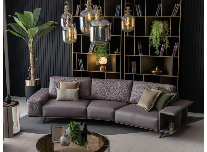 xxl sofa Couch Polster Möbel abgerundete Couch Sofas Big Couchen 363cm