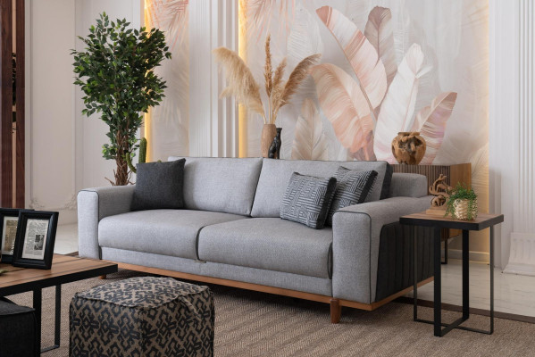 Sofagarnitur Couch Polster Dreisitzer Couchen 3+1 Sofagarnitur Wohnzimmer