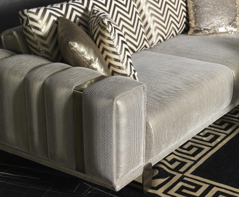 Luxus Möbel Sofa 2 Sitzer Wonzimmer Couch Design Zweisitzer Couchen