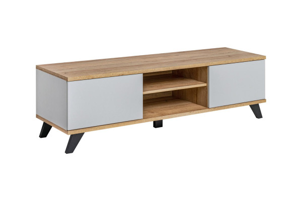 Wohnzimmer Set Bücherregal TV-Ständer Wandregal Wohnwände Holz Möbel Set 4tlg.