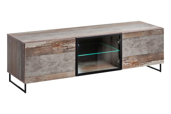 TV-Ständer Modern Regal Wohnzimmer Design Einrichtung Wohnwand Möbel