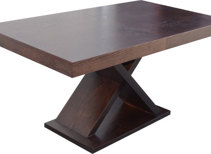 Ausziehbarer Design Holztisch Tisch Ess Wohnzimmer Holz Dekor Tische Massiv