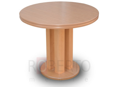 Runder Tisch Rund Tische Esszimmer Wohnzimmer Holz Ausziehbar bis