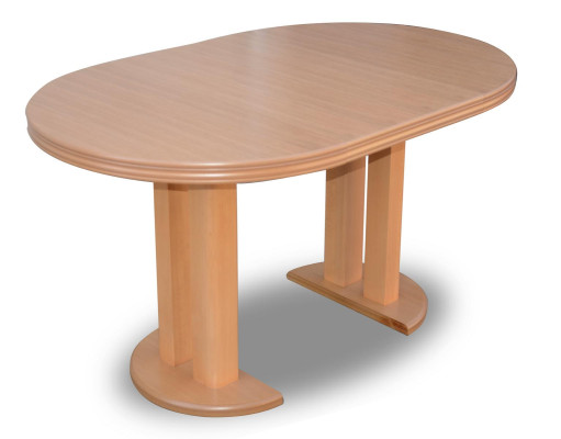 Esstisch Design Holz Konferenztisch Meeting Tisch 90x90 cm Ausziehbar 90x240cm